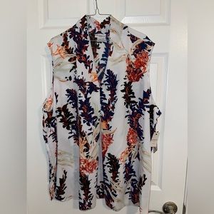 Liz Claiborne Floral Blouse
